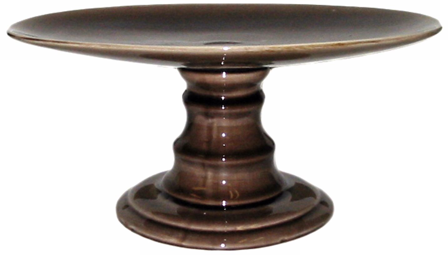 Parisian Small Brown Oval Platter