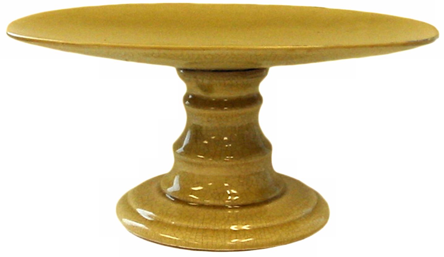 Parisian Small Yellow Oval Platter