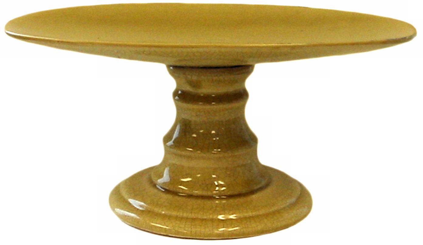 Parisian Large Yellow Oval Platter