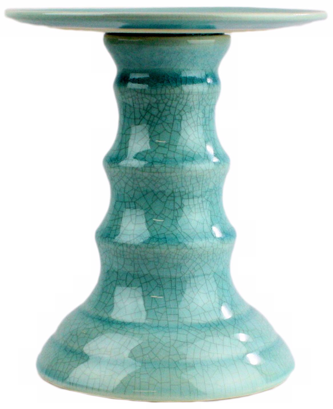 Parisian Teal Medium Round Platter