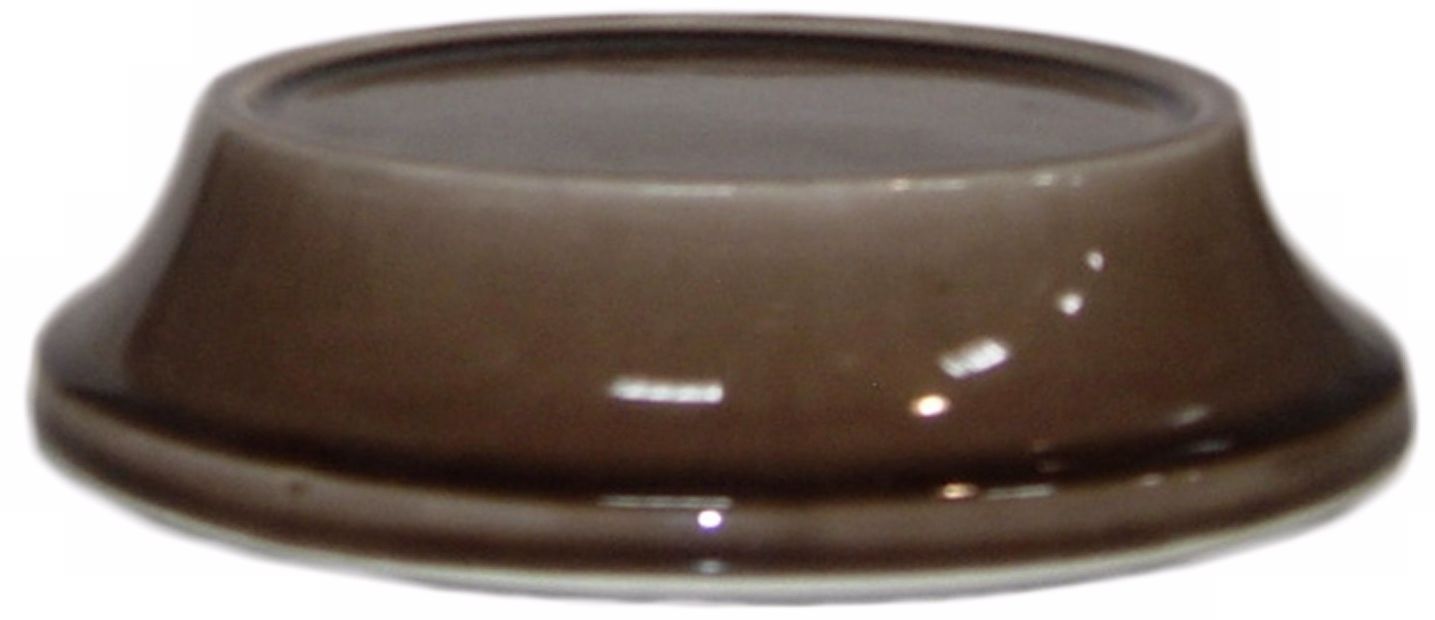 Parisian Brown Small Cake Plate