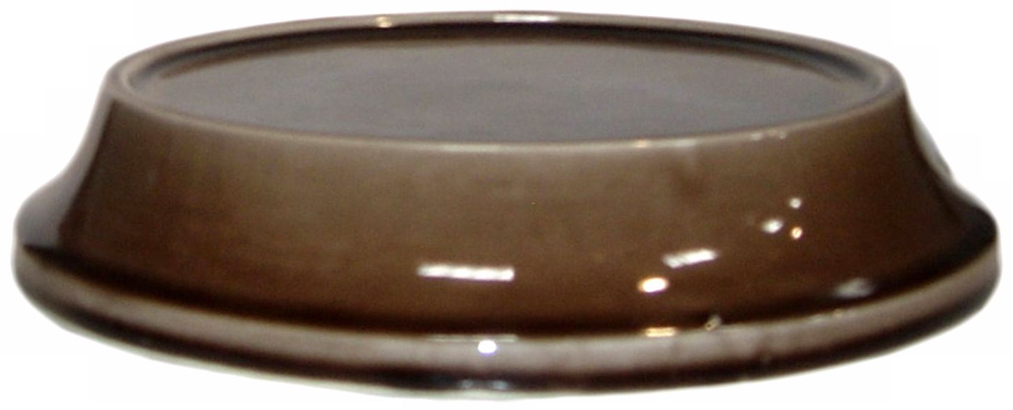 Parisian Brown Medium Cake Plate