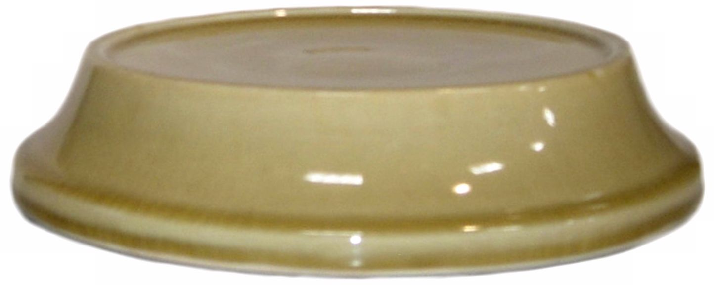Parisian Yellow Medium Cake Plate