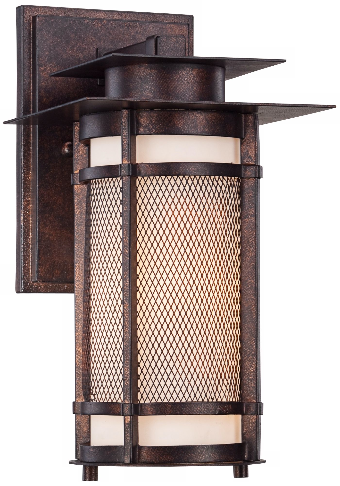 Burberry 13" High Bronze Outdoor Wall Light