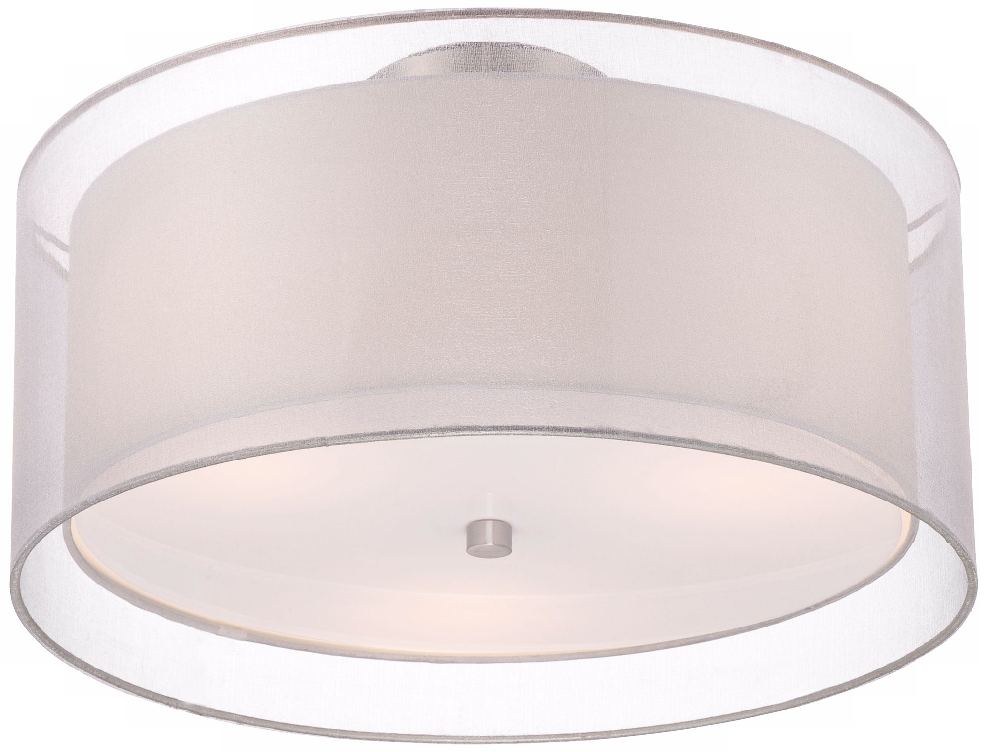 Possini Euro Light Blaster™ Double Drum Ceiling Light