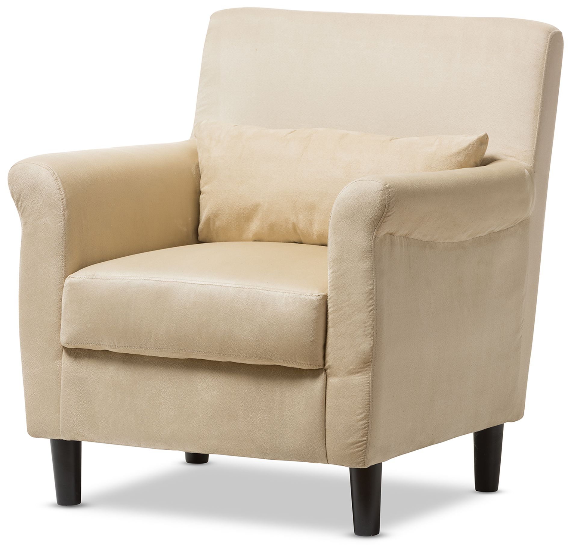 Banyon Tan Microfiber Accent Chair