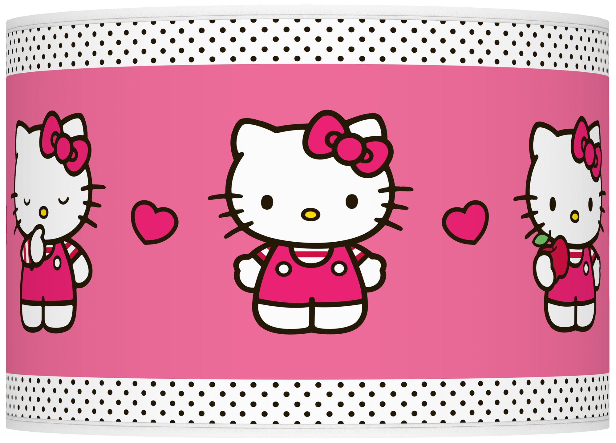 Blossom Pink Hello Kitty Pink and Polka Dots Ovo Table Lamp