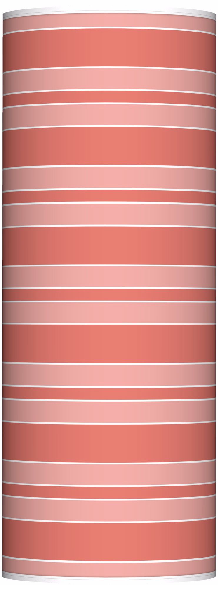 Coral Reef Bold Stripe Ovo Floor Lamp
