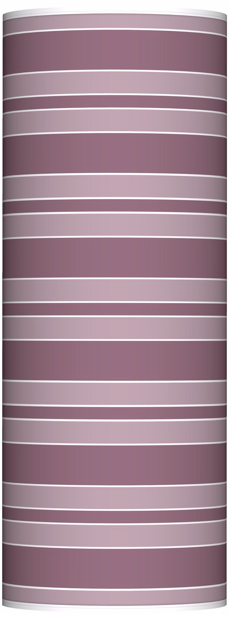 Plum Dandy Bold Stripe Ovo Floor Lamp