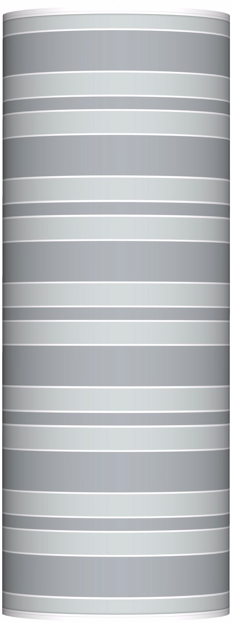 Uncertain Gray Bold Stripe Ovo Floor Lamp