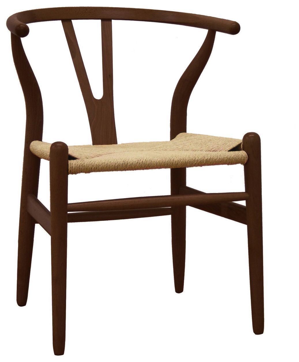 Wishbone Dark Brown Wood Chair