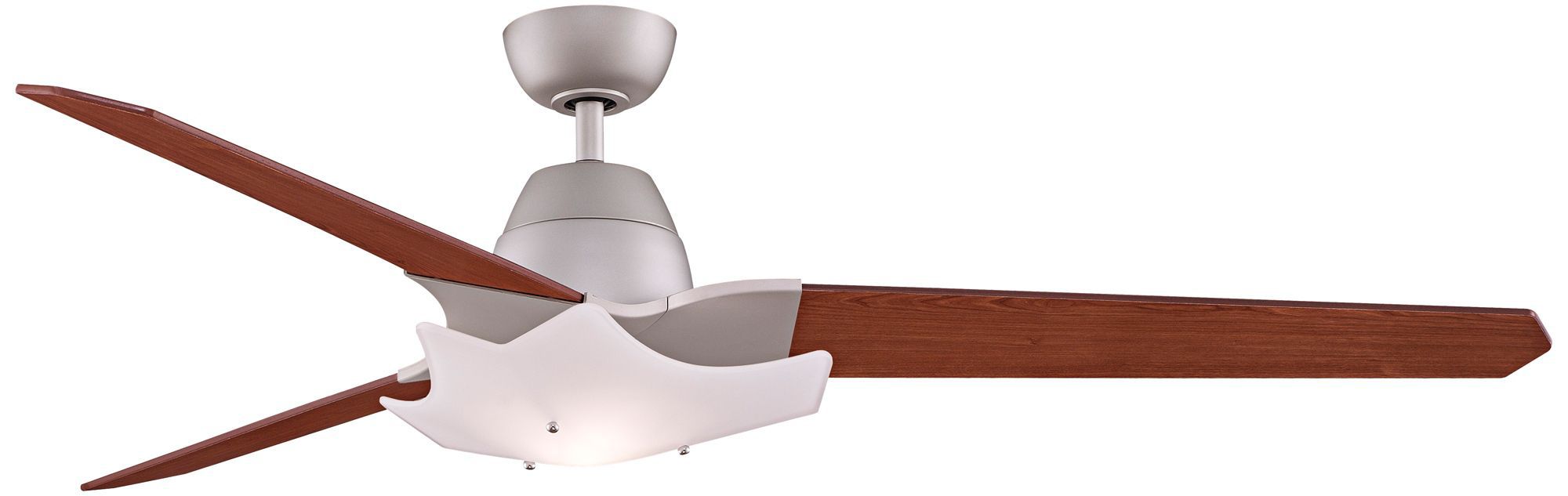 72" Fanimation Wylde Satin Nickel Ceiling Fan
