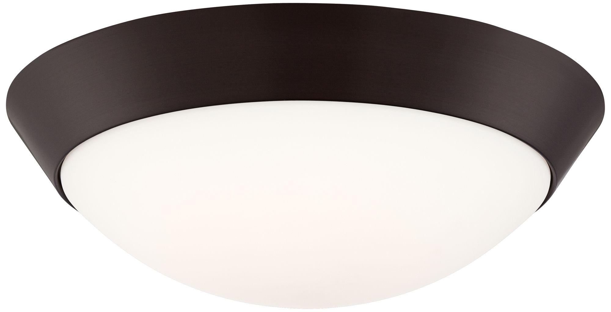 Davis Oiled Bronze 11" Wide LED Ceiling Light