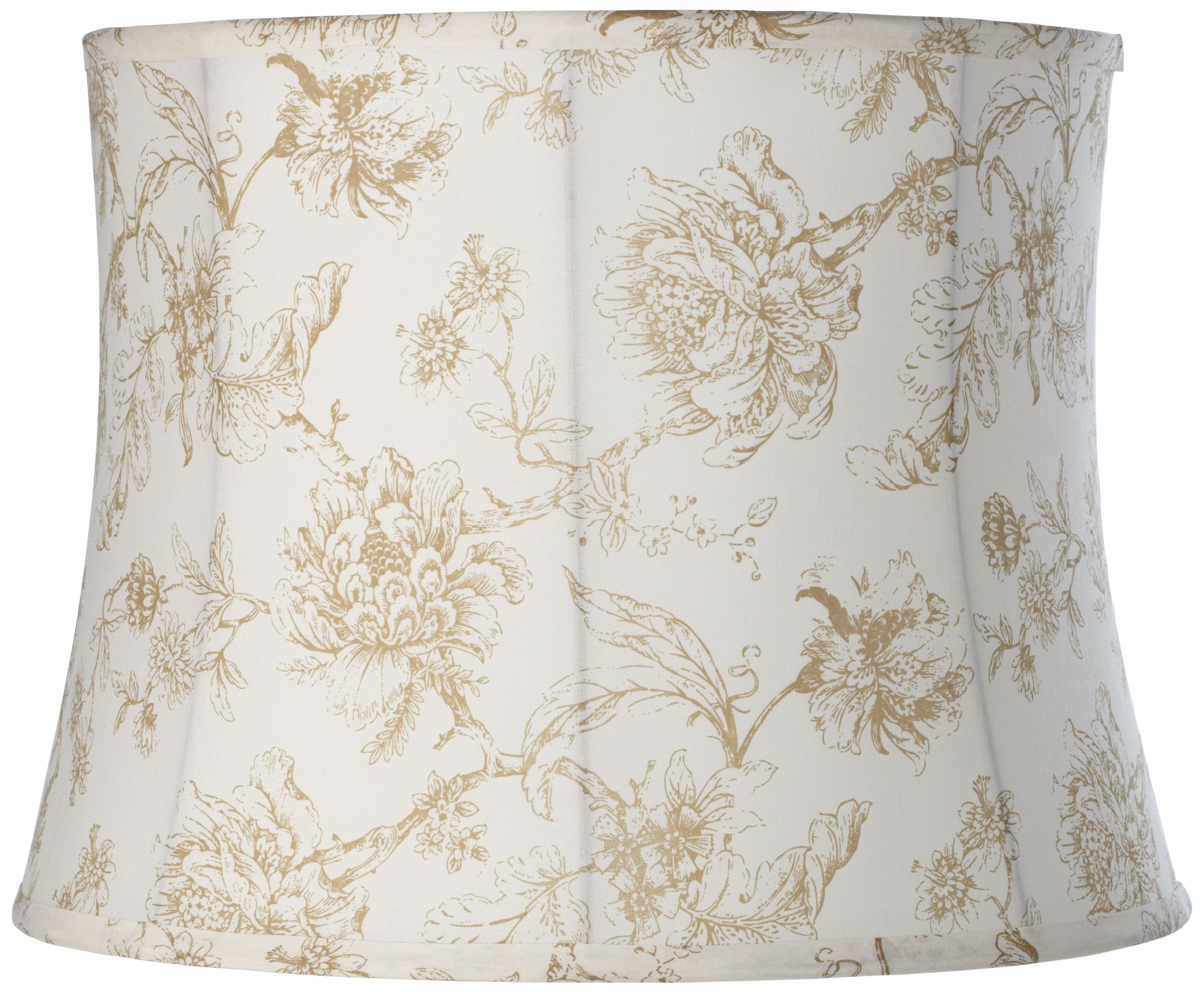 Butter Up English Floral Shade Ovo Table Lamp