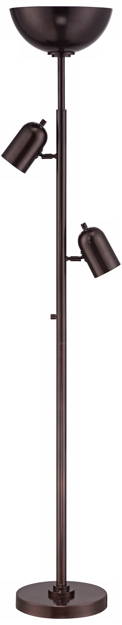 Possini Euro Design Bronze Light Blaster™ Tree Torchiere