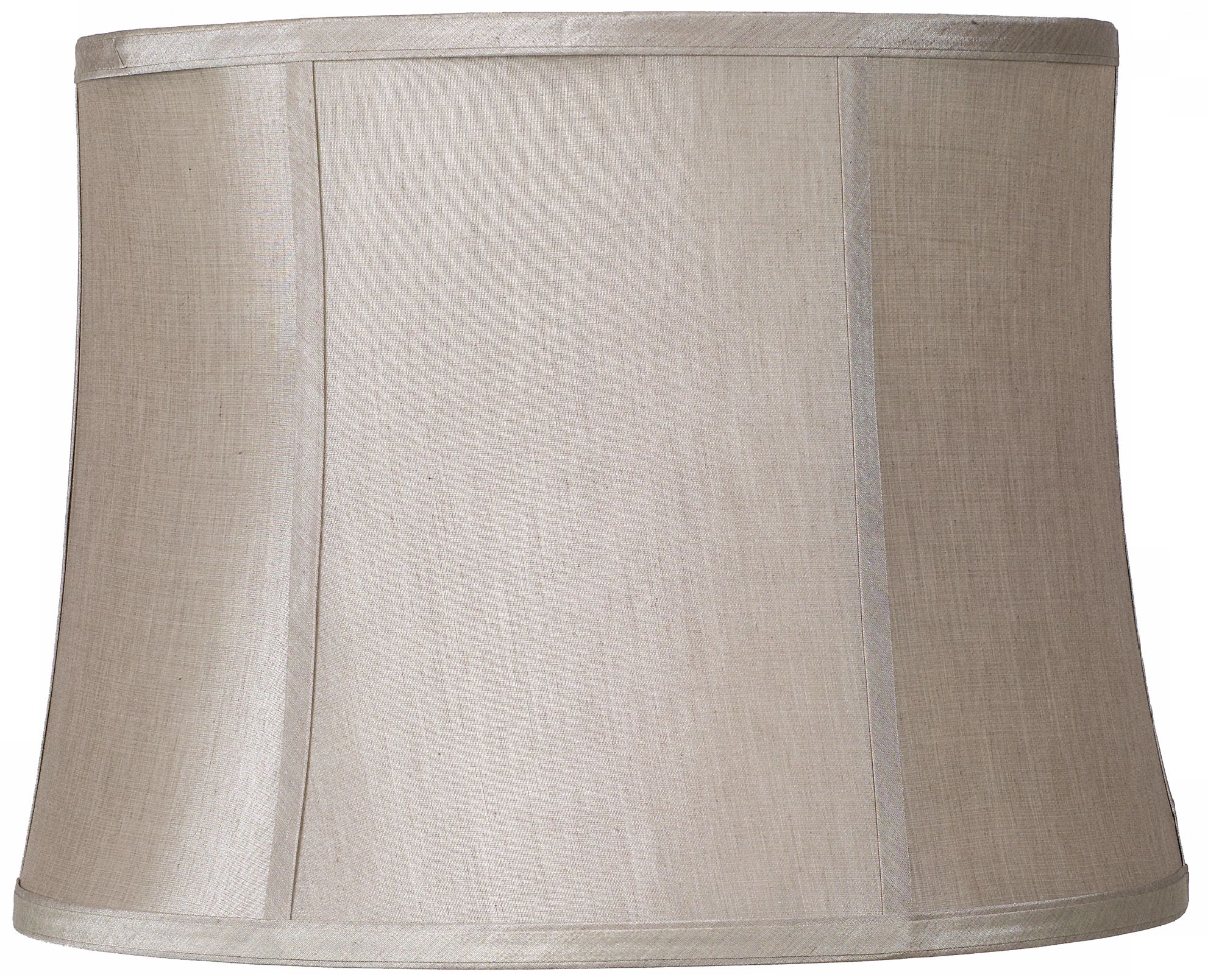 Colonial Tan Taupe Grey Ovo Table Lamp