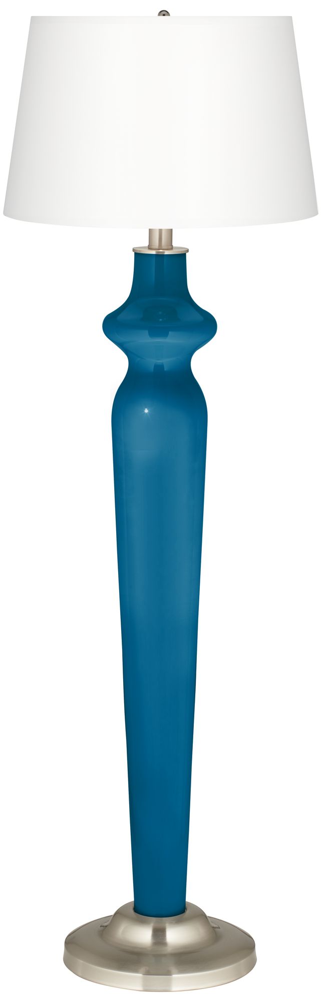 Mykonos Blue Lido Floor Lamp