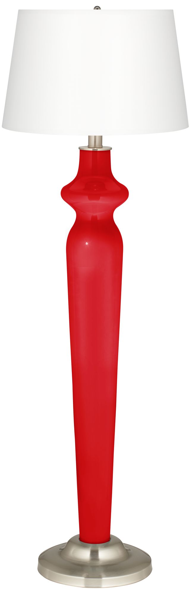 Bright Red Lido Floor Lamp