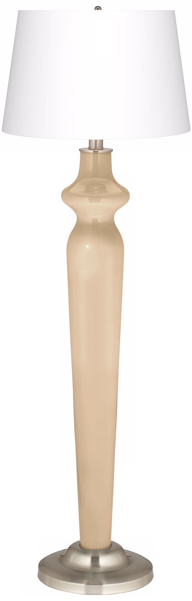 Colonial Tan Lido Floor Lamp
