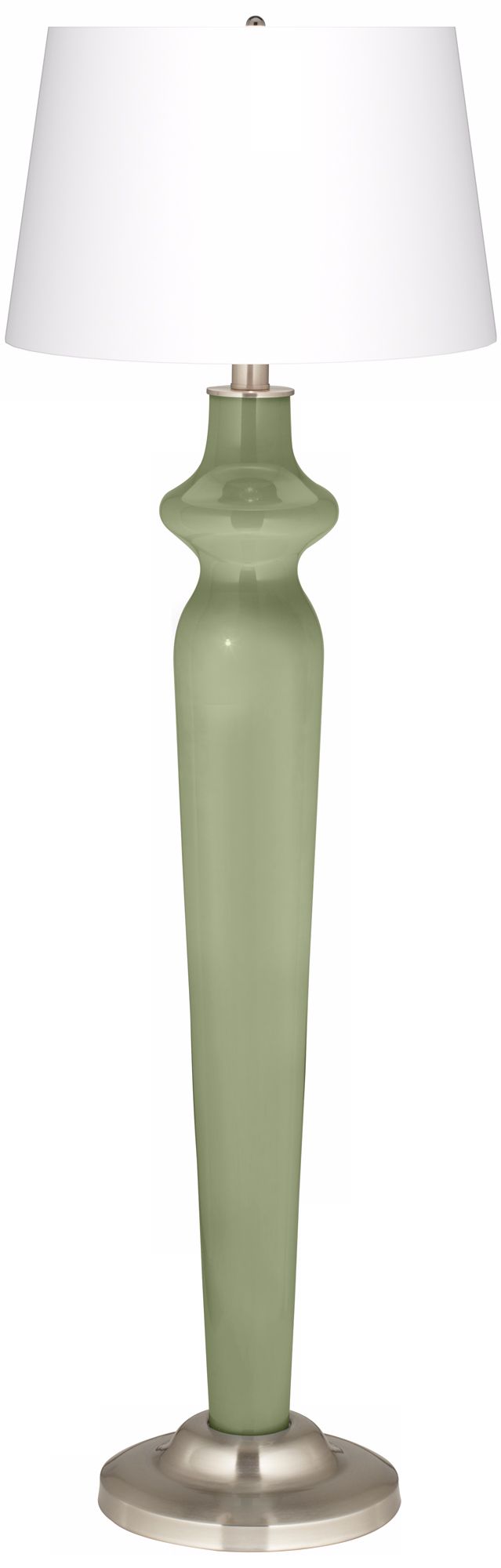 Majolica Green Lido Floor Lamp