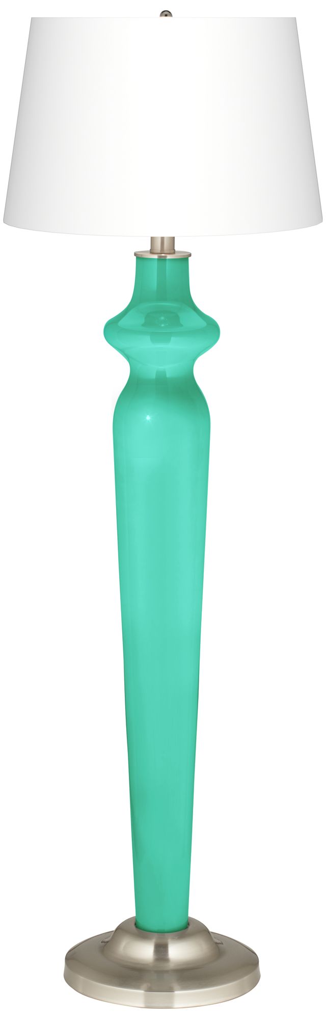 Turquoise Lido Floor Lamp