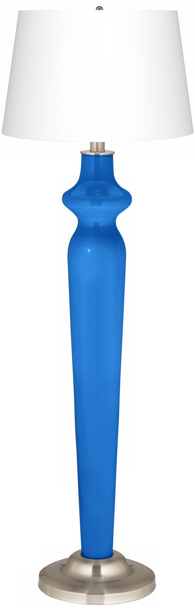 Royal Blue Lido Floor Lamp