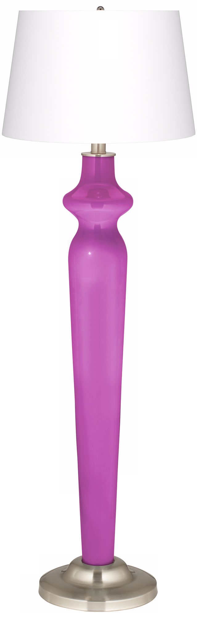 Peony Purple Lido Floor Lamp