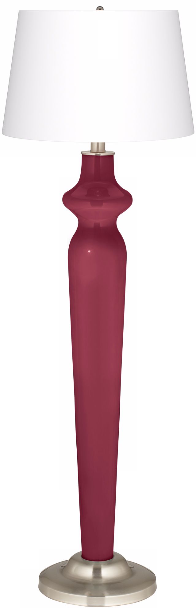 Dark Plum Lido Floor Lamp