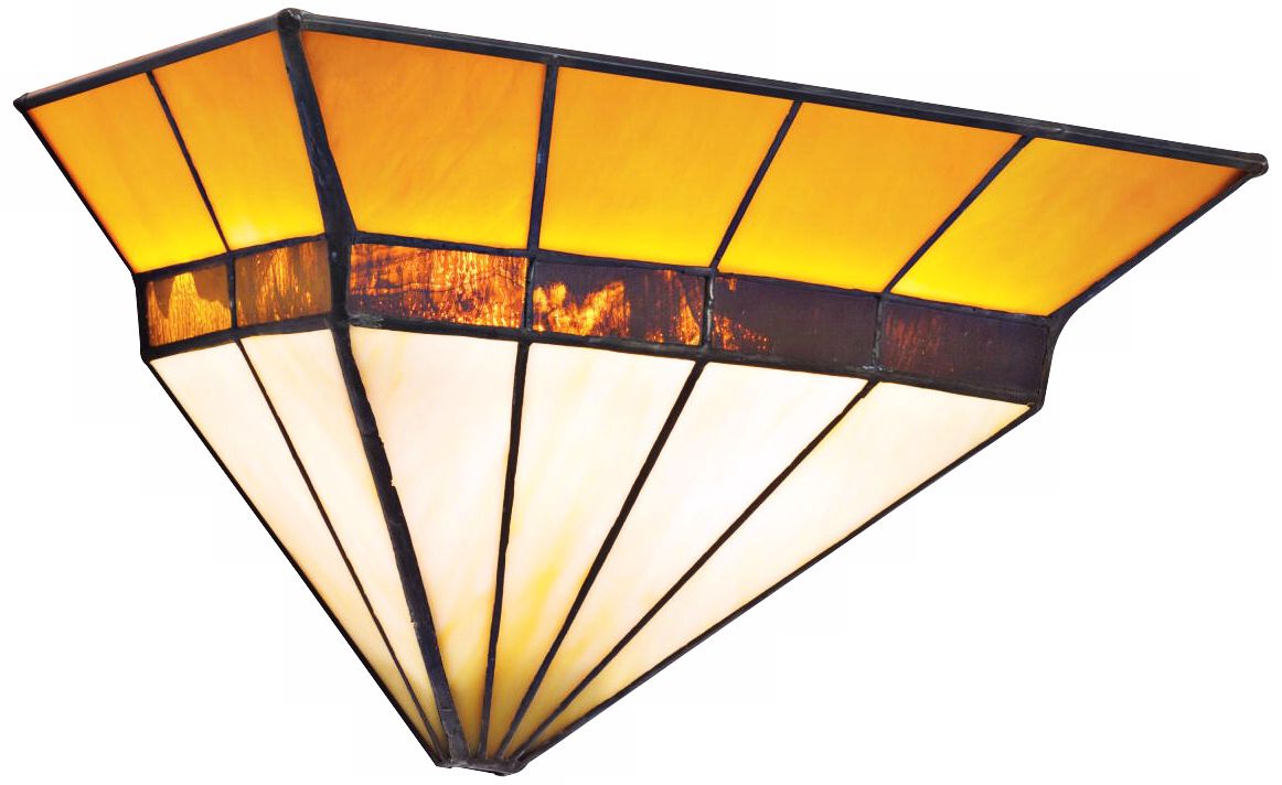 Kichler Harrison 12" Wide Glass and Bronze Wall Sconce