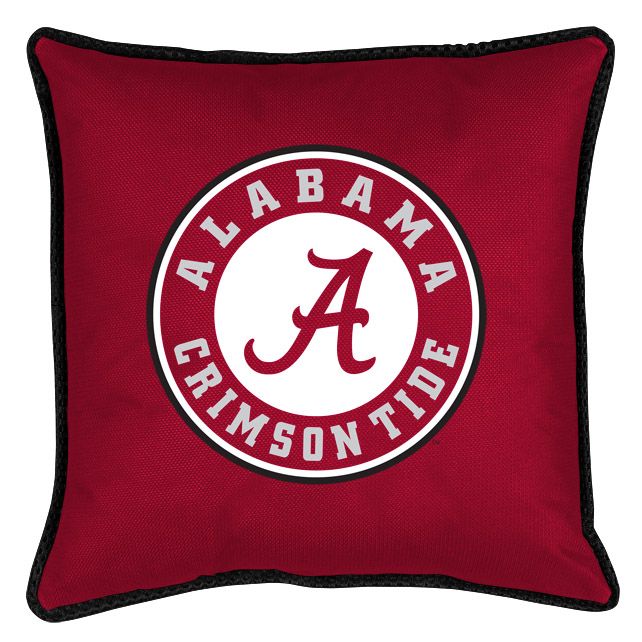 NCAA Alabama Crimson Tide Sidelines Throw Pillow