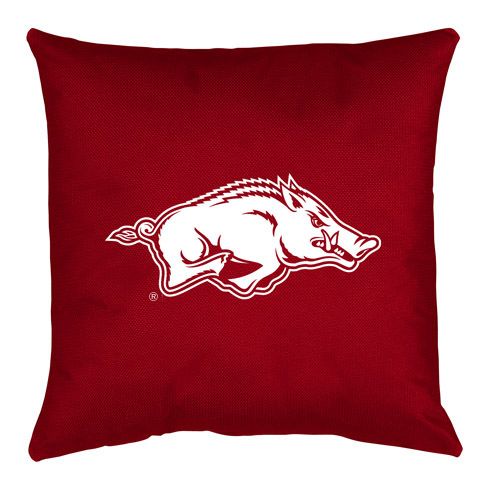 NCAA Arkansas Razorbacks Locker Room Throw Pillow