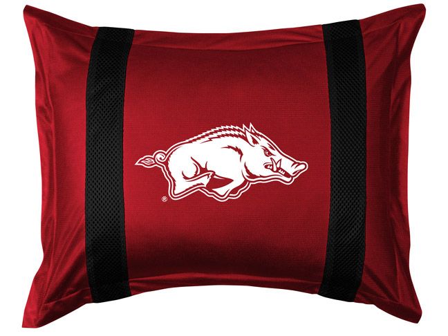 NCAA Arkansas Razorbacks Sidelines Pillow Sham