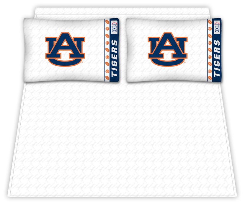 NCAA Auburn Tigers Micro Fiber Sheet Set