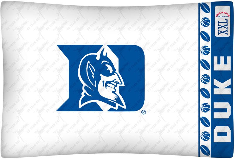 NCAA Duke Blue Devils Locker Room Pillow Case