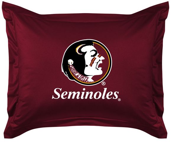 NCAA Florida State Seminoles Locker Room Pillow Sham