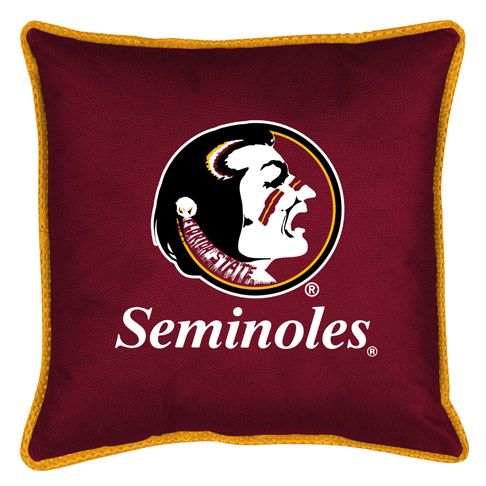 NCAA Florida State Seminoles Sidelines Throw Pillow
