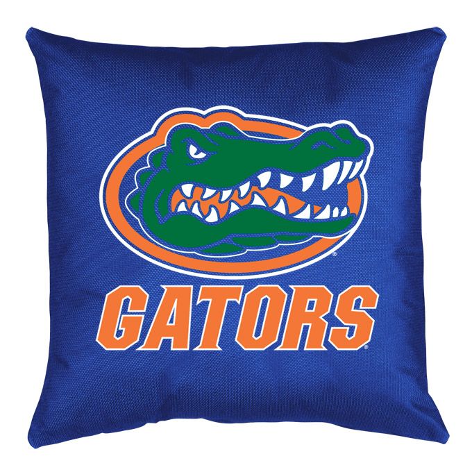 NCAA Florida Gators Locker Room Throw Pillow
