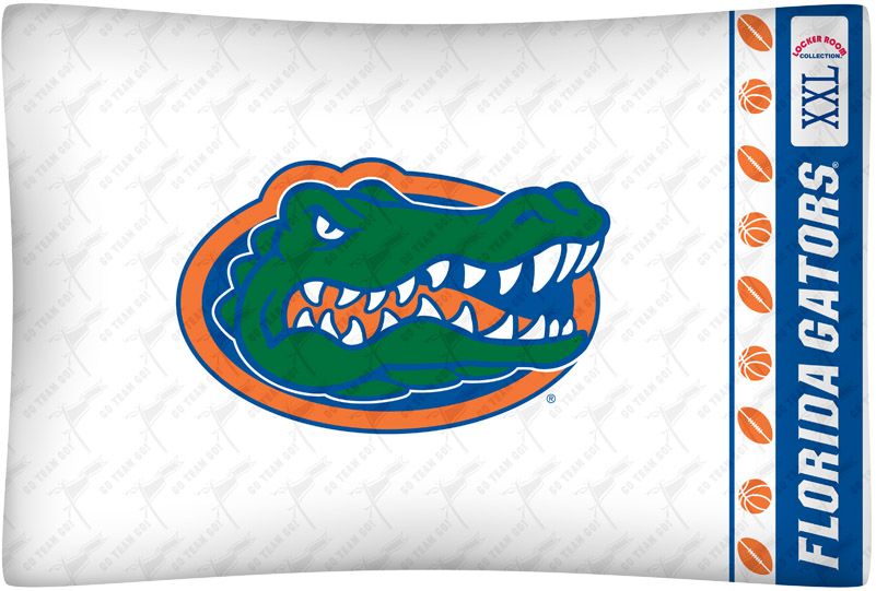 NCAA Florida Gators Locker Room Pillow Case