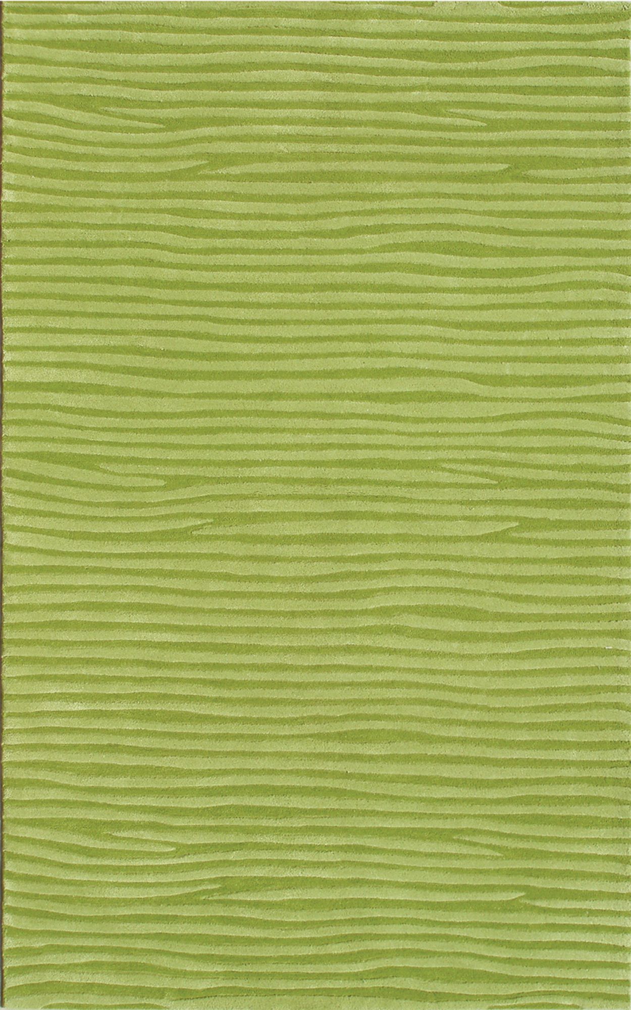 Ecconox 72331 Wavy Green Area Rug