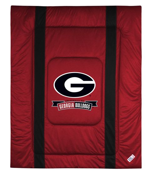 NCAA Georgia Bulldogs Sidelines Comforter
