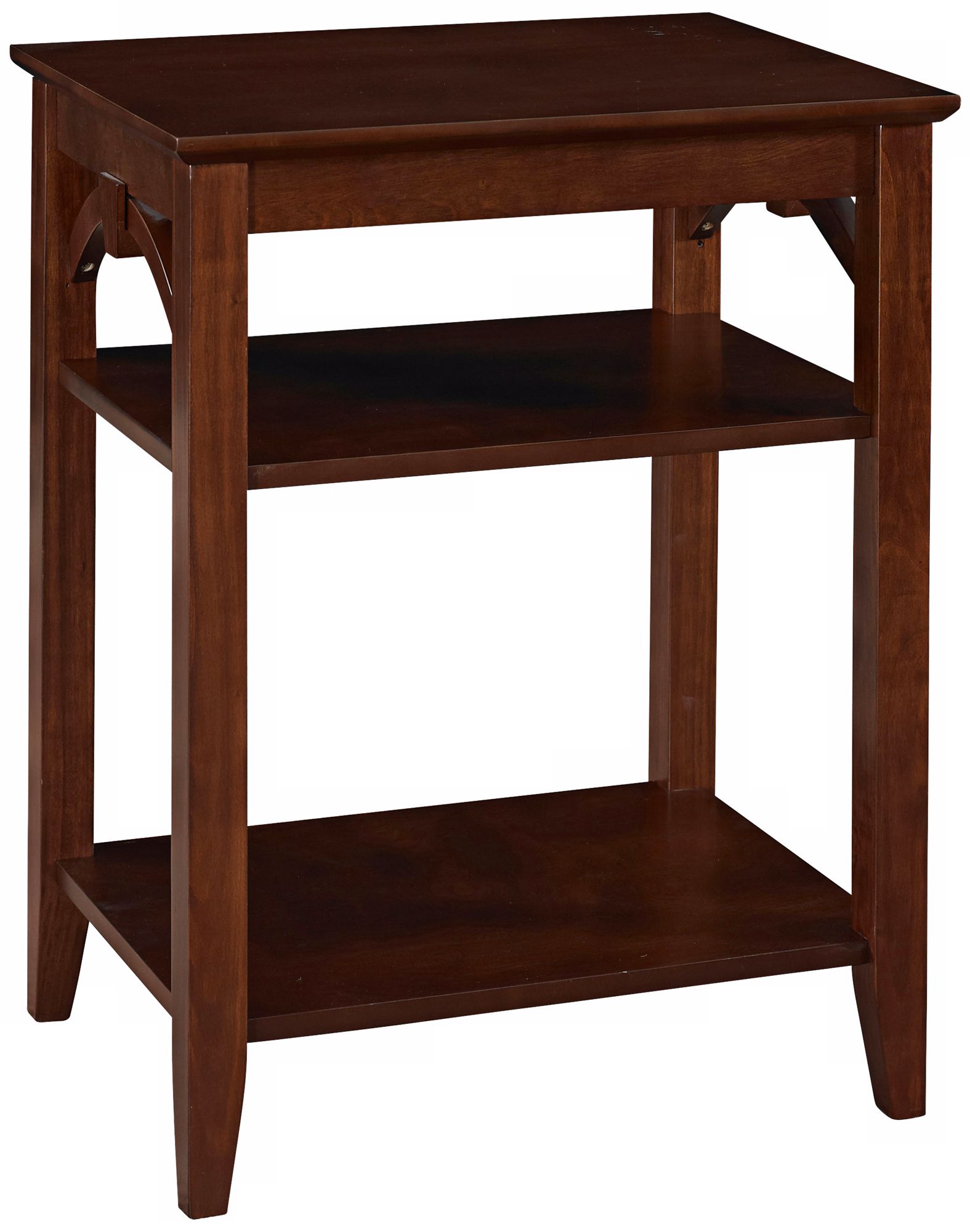 Knox Antique Walnut Side Table