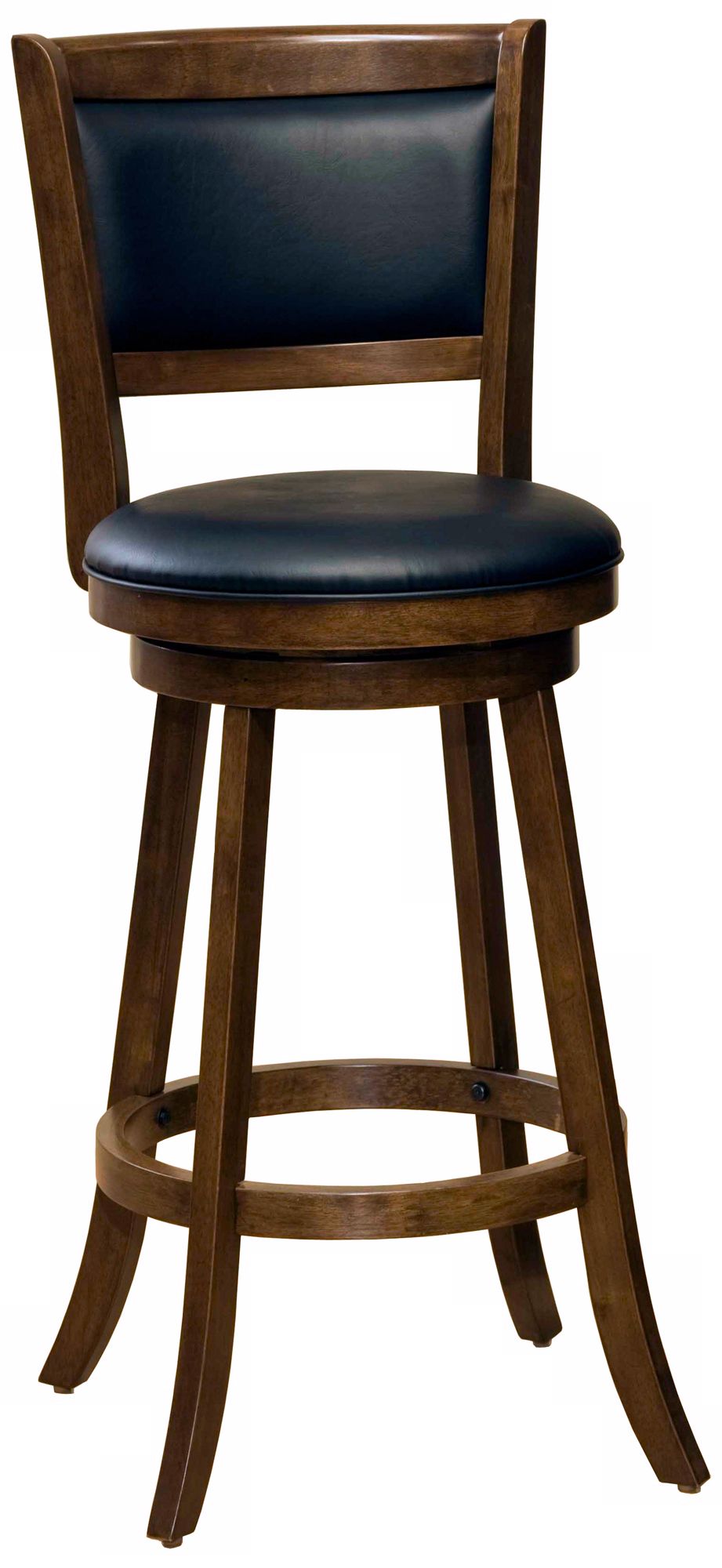Hillsdale Dennery Cherry 24" High Swivel Counter Stool