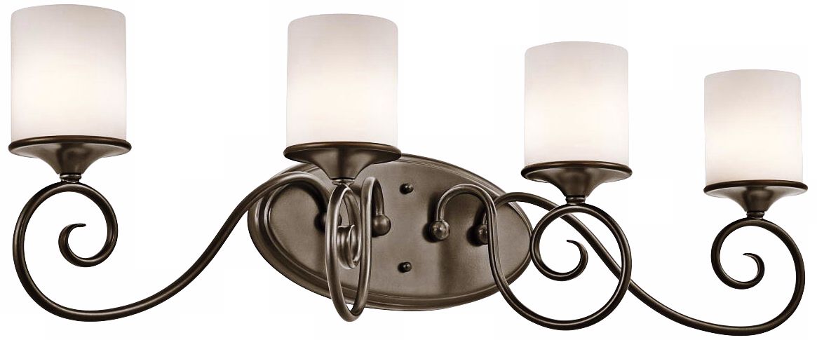 Kichler Lara 29 1/4" Wide Shadow Bronze Bath Light