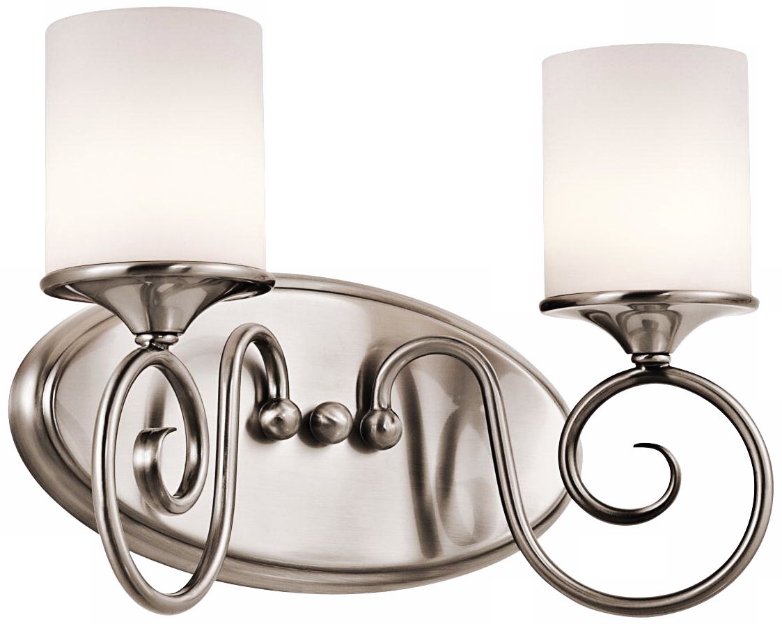 Kichler Lara 13" Wide Classic Pewter Bath Light