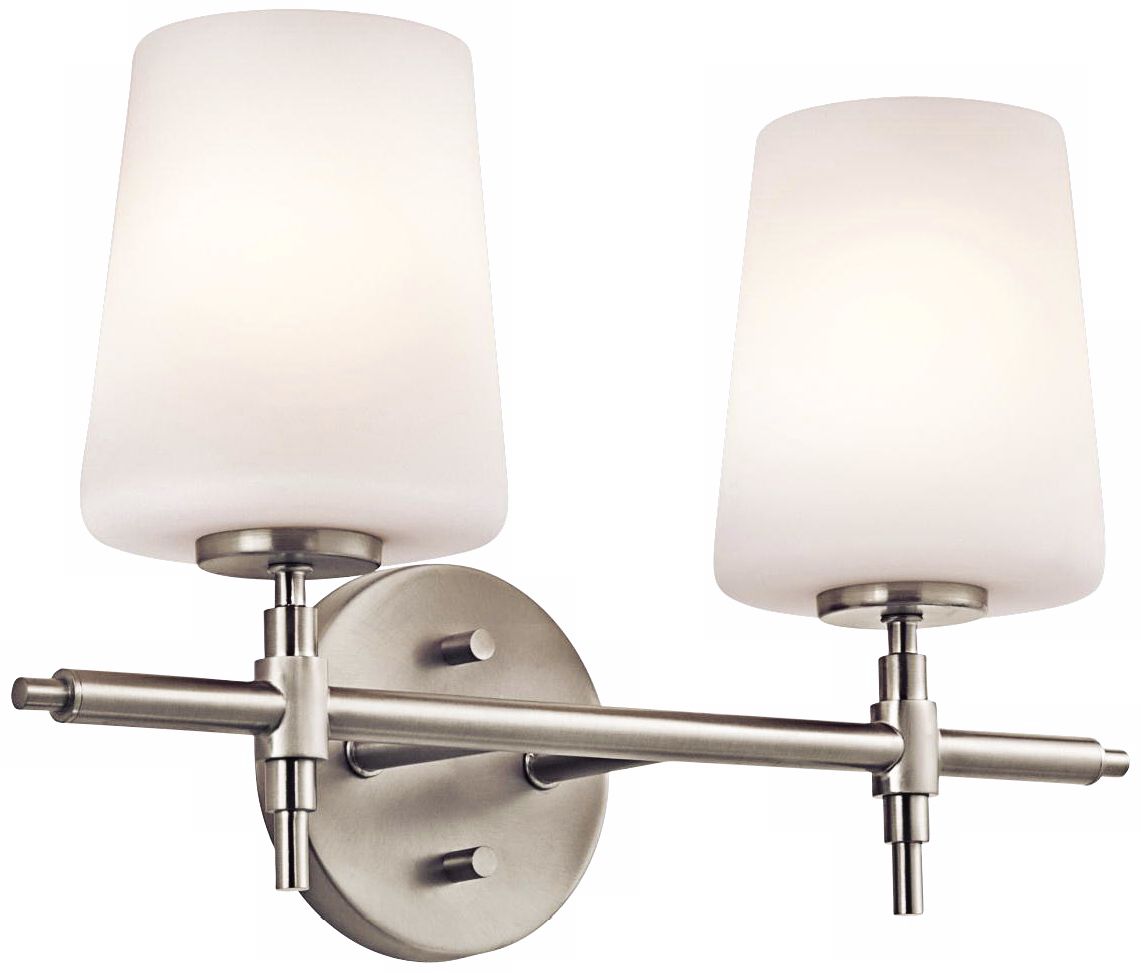 Kichler Arvella 16" Wide Brushed Nickel Bath Light