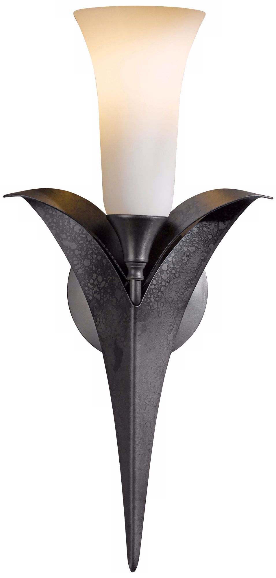 Hubbardton Forge Calla 18 1/4" Dark Smoke Wall Sconce