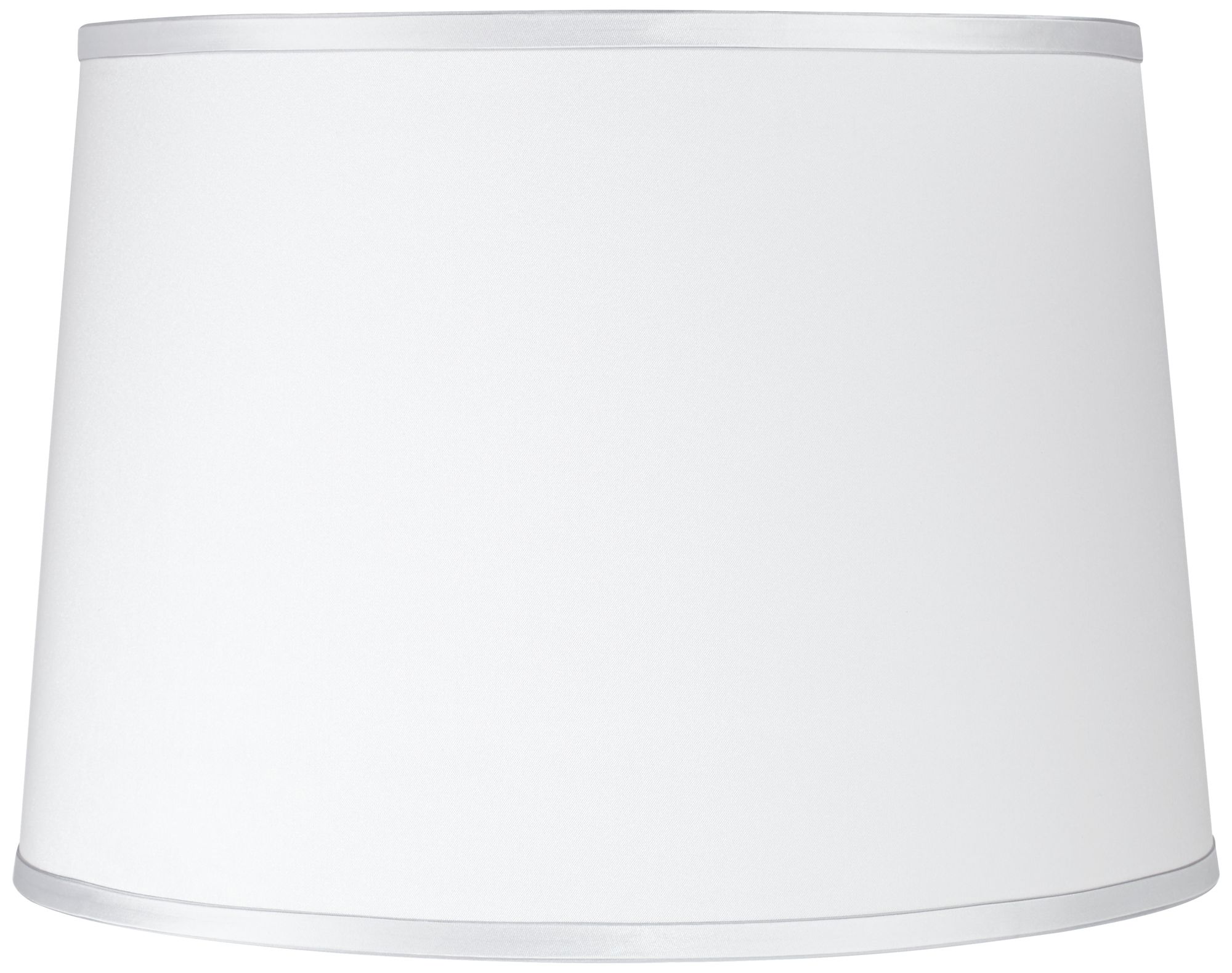 Valiant Violet - Satin White Shade Ovo Table Lamp