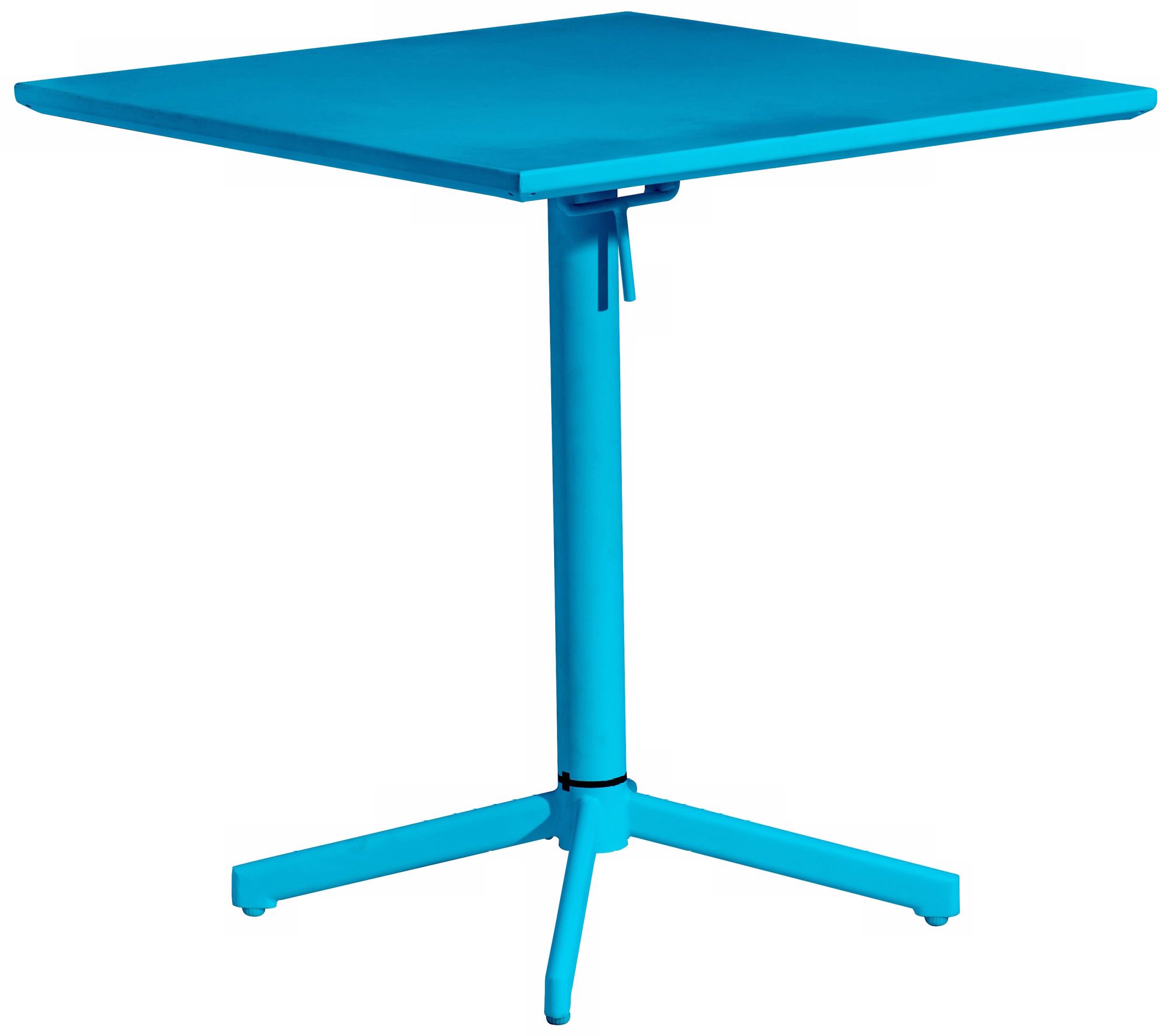 Zuo Big Wave Aqua Square Outdoor Folding Table