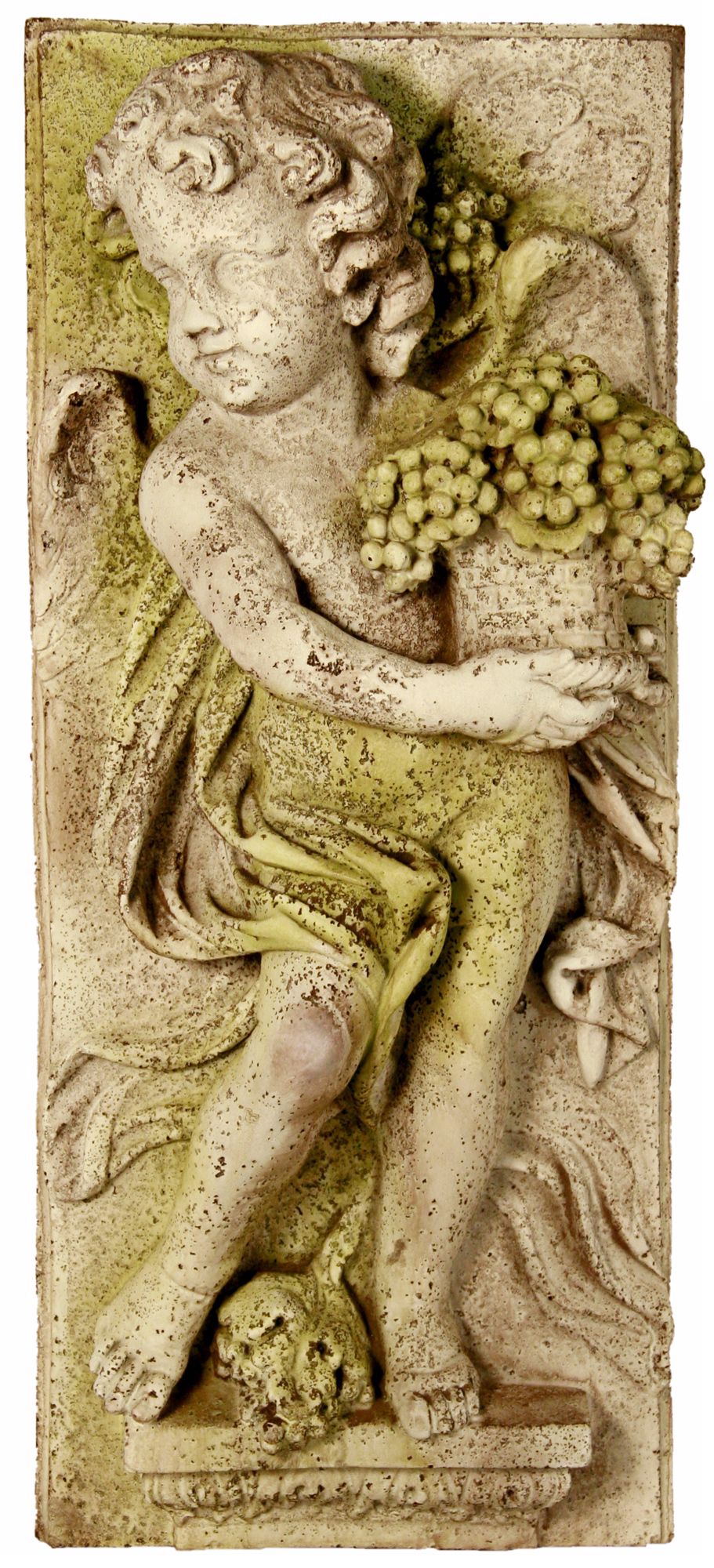 Little Boy Summer 30" High Outdoor Wall Sculpture