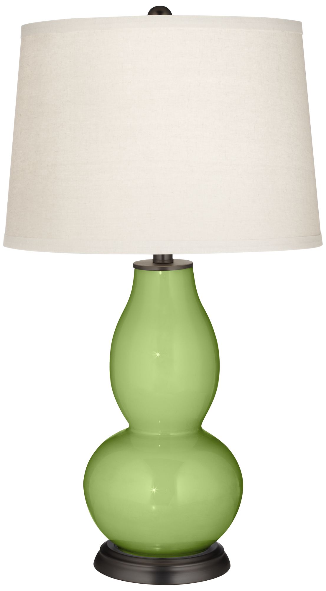 Lime Rickey Double Gourd Table Lamp